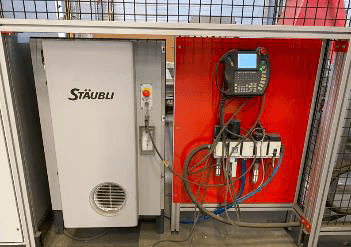 Tranformation de palette robotisée STÄUBLI TX200L CS8HP