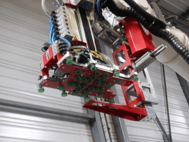 Tranformation de palette robotisée STÄUBLI TX200L CS8HP